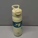 REDUCE 24 oz Hydrate Pro Stainless Steel Insulated Water Bottle - Flip Top Leak-Proof Lid, Dishwasher Safe, BPA-Free, Dual Wall Vacuum, Keeps Drinks Cold for 48 Hrs, Cup Holder Friendly