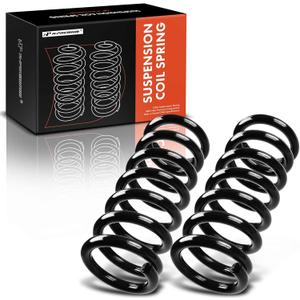 A-Premium 2Pcs Front Suspension Coil Spring Set Compatible with Chevrolet Blazer 1998-2005, S10 & GMC Sonoma & Isuzu Hombre, Driver and Passenger Side, Replace# 15058962, 15059861