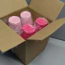 Kochorie 120 Pieces 16 oz Plastic Cups Light Pink and Hot Pink Disposable Party Cups Drinking Cup Bulk for Party Baby Shower Birthday Wedding Family Gatherings Festive Celebrations