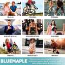 Bluemaple Thigh High Compression Socks for Women and Men Circulation(3 Pairs) Over the Knee-Best Support for Running,Travel (Small-Medium, Pink/Grey/Fluorescent Green)