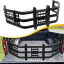 Upgraded Truck Bed Extender Fit for Ford F-150 F150 2015-2026 & Toyota Tundra 2007-2026 & Nissan Titan 2016-2024 Aluminum Tailgate Extender, with Molle Panel and Flagpole Bracket