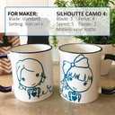 Lya Vinyl 65 Pack Permanent Vinyl, Self Adhesive Vinyl Sheets for Cutting Machine, Permanent Outdoor Sheets for Party Decoration, Sticker, DIY Mug, Car Decal (Multi)