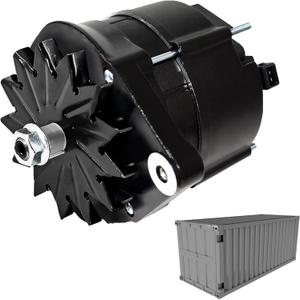 45-2671 Alternator 120A 14.5V, Alternator 45-2671 with Pulley Belt Compatible with Thermo King Tripac APU Reefer Container Cold, Alternative Models:1E78291G00 41-9925 45-2596 845-2681 9513-45