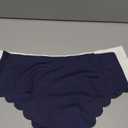 6 pack Seamless Underwear for Women Sexy Low Rise Hipster Wave Edge No Show Bikini Panties Womens Cheeky (M, Black+red+green+blue+white+beige)