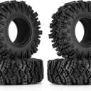 INJORA 1.9" S5 Tires Kraken Claw 106 * 38MM Mud Terrain Tires for 1/10 RC Crawler Car Upgrade