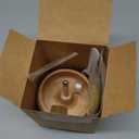 Tilhumt Bead Spinner for Jewelry Making, Effortless Rotating Wooden Clay Bead Spinner with 2 Big Eye Beading Needles and 2000 Seed Beads, Beading Supplies for Making Waist, Bracelets, Necklace