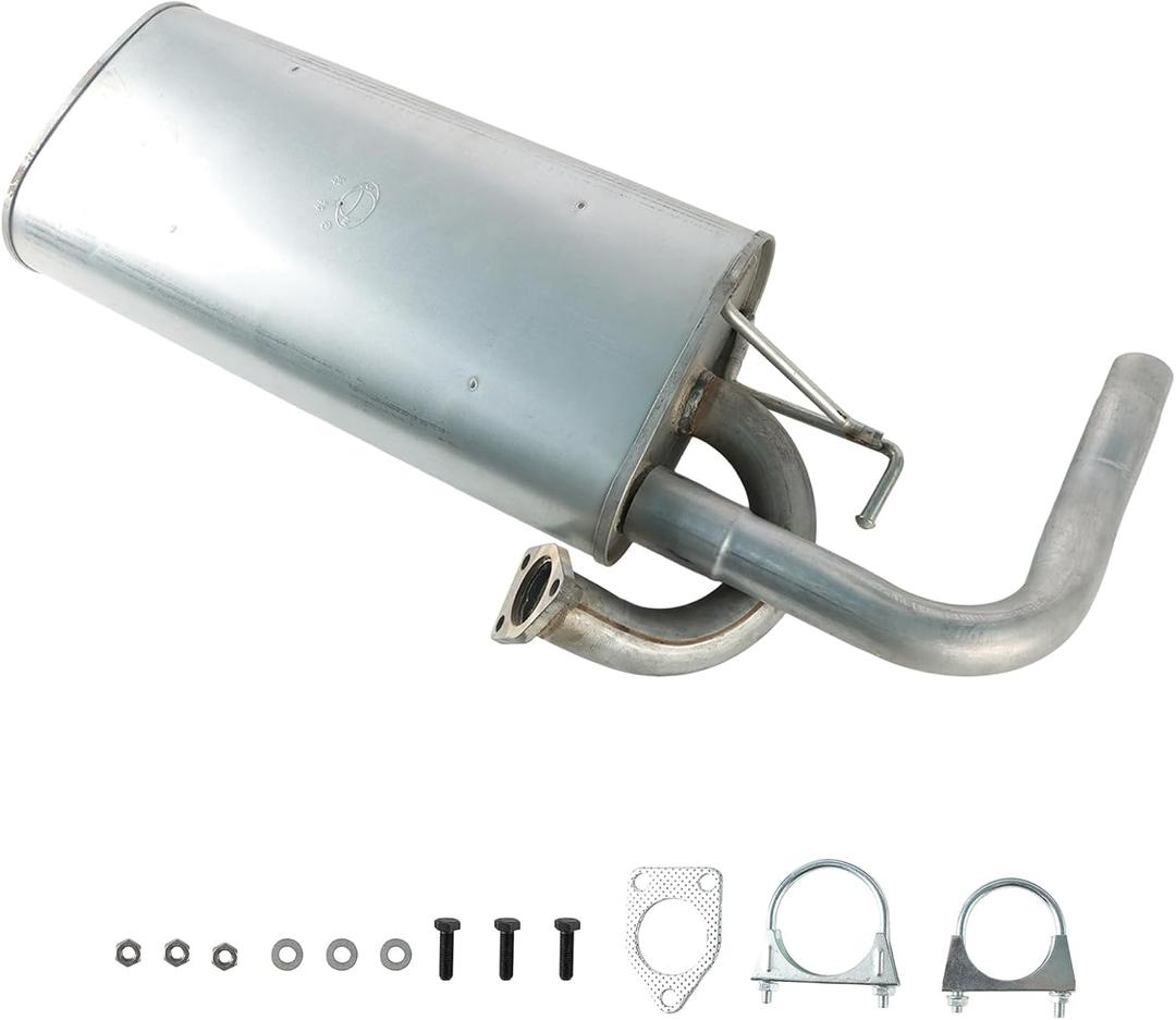 Exhaust Muffler Direct-Fit Compatible with 2011-2020 Mitsubishi Outlander Sport 2.0L Fit for 2011-2020 Mitsubishi RVR 2.0L Muffler EPA-Approved