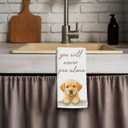Funny Labrador Retriever Dog Hand Towels for Bathroom Decor, Gifts for Labrador Dog Lovers Decorative Hand Towels for Bathroom Toilet Washroom Decor, 16x24 Inch