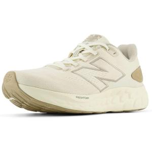 New Balance Women's Fresh Foam 680 V8 Running Shoe (11, Angora/Arid Stone/Angora)
