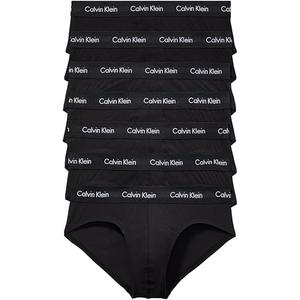 Calvin Klein Men's Cotton Stretch 7-pack Hip Brief L