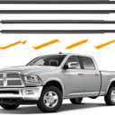 Weather Stripping Window Moulding for Dodge Ram 1500 2500 3500 4500 5500 Crew Cab 2009-2021, Windows Weatherstrip Seal Exterior Trim, Replaces 55372139AH 55112377AH 55112376AH 55372138AH