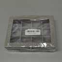 Insect Resin Specimen Box with 12 Grids, Clear Top Insect Specimen Storage Box for Biology Science (Box Only), Grey