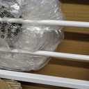 Narrow Baby Gate 24.4-29 Inch for Stairs Pet Dog Gates Indoor for Doorways