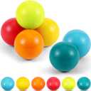 Bucherry 12 Pcs Montessori Wooden Balls 1.8 Inch Wooden Replacement Ball Educational Counting Toys Preschool Learning Material for Montessori(Fresh Color)