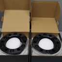 KSP 2in 6x5.5 Tacoma Wheel Spacers, 6x139.7 Tire Spacer fit for Toyota Tundra 4Runner FJ Land Cruiser Sequoia, 50mm Forged Lug Centric Spacer 108mm Hub Bore with M12x1.5 Thread Pitch, Not Hubcentric (Dark)