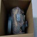 Yalikop 4 Pcs Thanksgiving Wooden Pumpkin Decor 3D Pumpkin Tabletop Signs Farmhouse Thanksgiving Fall Standing Table Centerpieces Rustic Tiered Tray Decor for Home Kitchen Party(Blue and White)