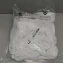 Twin Size Box Spring Cover with Smooth and Elastic Woven Material, Alternates for Bed Skirt, Wrinkle & Fading Resistant, Washable, Dustproof, White