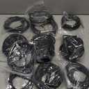 12 Pack 25FT Pro XLR 3Pin Male to Female Microphone Mixer Extension Audio Cable