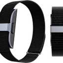 2026 Latest Screenless Fitness Tracker, Smart Bracelet Band, Activity & Sleep Tracking Wearable with App Sync, Lightweight Waterproof Activity Tracker Band for Men and Women (dark gray)