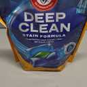 ARM & HAMMER Deep Clean Stain Formula Laundry Detergent Power Paks, Laundry Stain Remover, Sparkling Clean Scent, 44 Count, 44 Loads
