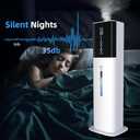 2.11Gal Ultrasonic Cool Mist Humidifier with Timer and Humidistat for Large Rooms - Home, Bedroom, Baby, Adults, Plants