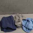 3 Pack Dog Shirt for Dogs Girl Boy Dog Clothes Warm Soft Sweatshirt Outfit for Dogs Cats Pet Apparel (Grey+Navy+Blue, Medium)