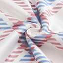 OYOANGLE Women's 3 Piece Pajama Set Cami Top and Plaid Print Shorts Pants Pj Set Loungewear (White, L)