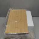 Large Bamboo Bread Box for Kitchen Countertop, Double Layer Bread Boxes for Kitchen Counter with Utensil Tray Drawer Organizer, Large Capacity Bread Storage Container