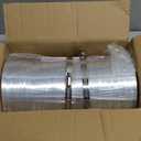 VIVOSUN 6 Inch Flex Air Aluminum Duct for Ventilation, 25 Feet Long Heavy-Duty Multi-Layer Dryer Hose Vent for Heating Cooling Ventilation and Exhaust, 2 Clamps Included (Silver)