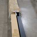 Muzata 6'6" Aluminum Handrail Flat Handrail Black Cable Railing Top Rail Deck Stair Indoor Outdoor, HL10 BPA