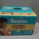 Pampers Swaddlers Diapers, Size 0 (up to 10 lbs), 84 Count, Absorbent, Keeps Baby Dry and Comfortable, Skin Safe Disposable Baby Diaper (Newborn)