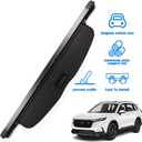 Marretoo 2023 2024 2025 2026 for Honda CRV Cargo Cover (Include Hybrid) for Honda CR-V Accessories Black Retractable Trunk Cover Security Shield Shade
