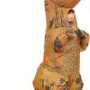 Kids Dinosaur Inflatable Costume (110 cm-140 cm) Funny T. rex Costume for Mardi Gras Halloween Party Christmas
