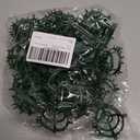 Cabilock Wedding Grass Half Ball Shelf Decorative Flower Arrangement Holder Props 2 Inch Floral Cage for Artificial Flowers Centerpiece Stand for Home Office Party Decor