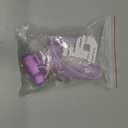 Stanley Cup Accessories Set of 6 PCS, Including Letter Stickers, Letter Chains, Straw Caps, Cup Sleeves, and Spill Proof Stoppers, Purple, 30 Oz 40 Oz, Water Bottle Carrier Set
