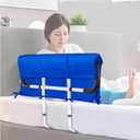 EDWERD Bed Rail Padding Cushion for Clinic & Home - Bedside Bumper Pads for Elderly Adults, Bed Fall Protector & Safety Guard, 31" L  24" W  1" H (1)