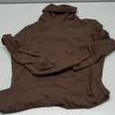 Trendy Queen Women's Turtleneck Long Sleeve Shirts Spring Fashion BasicThermal Underwear Tops Winter Clothes 2026 Coffee S