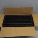 12 PCS Under Couch Blockers for Bed Couch Furniture Underneath Stop from Getting Under The Sofa (Black Plastic, 14.5"L x 4.7"W x 6.7"H)