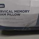 Osteo Cervical Pillow for Neck Pain Relief, Hollow Design Odorless Memory Foam Pillows with Cooling Case, Adjustable Orthopedic Bed Pillow for Sleeping, Support for Side Back Sleepers
