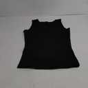 Mens Compression Shirt Slimming Body Shaper Vest Workout Tank Tops Abs Abdomen Undershirts (X-Large, Black)