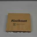 Kwikset Casey Interior Privacy Door Handle with Lock, Door Lever For Bathroom and Bedroom, Matte Black Reversible Keyless Turn Lock, with Microban Protection (1 Pack)