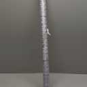 My Daily Styles Black Aluminum Silver-Tone Grey Stripes Classic Mezuzah Case, 5"