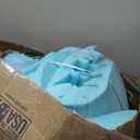 DMI Foam Mattress Topper, Egg Crate Foam Pad, Mattress Pad And Bed Topper For Support, Air Circulation, Pressure Relief And Weight Distribution, Queen Size Mattress, 56 x 78 x 2