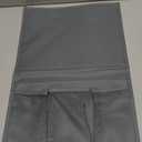 5 Pockets Bedside Caddy, Bedside Storage Organizer for Water Bottles, Magazines, Phone, Glasses (5 Pockets-Grey)