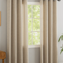 Sheer Linen Curtains, Size 84x52 inches
