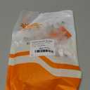 CableCreation RJ45 Connectors, Cat 6A RJ45 Modular Plug (Three-Piece Suit), UTP Network Connector for Solid Wire and Standard Cable, Transparent, 100 Pack