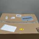 star cloud Rigid Frame Roling Laptop Bag on Wheels, Rolling Briefcase with USB & Type-C Charging Port,Water Resistant Rolling Computer Bag for 17.3 Inch Laptop, Work Travel and Business