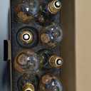 LUXON 8-Pack Edison Bulbs,Antique Vintage Style,Incandescent Light Bulb,Dimmable,Amber Warm 60W E26 Base for Wall Sconce Chandelier Retro Fixture
