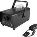 Mini Portable Remote RGB LED 500W Fog Machine DJ Show Stage Smoke Fogger Equipment RGB500