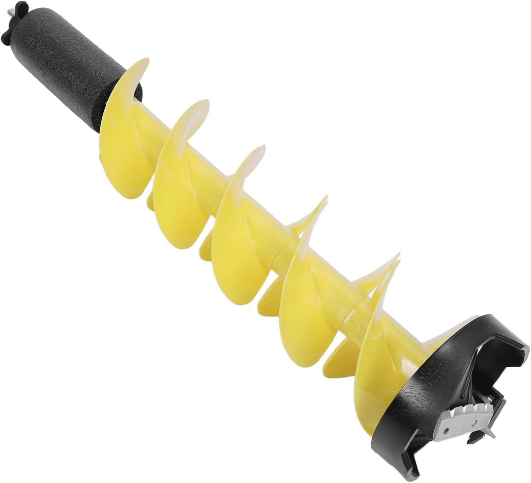 Ice Auger Drill Adapter, Ice Augers for Fishing, Electric Nylon Corless with Positioning Drill for Enthusiasts, Cordless Ice Augers for Ice Fishing